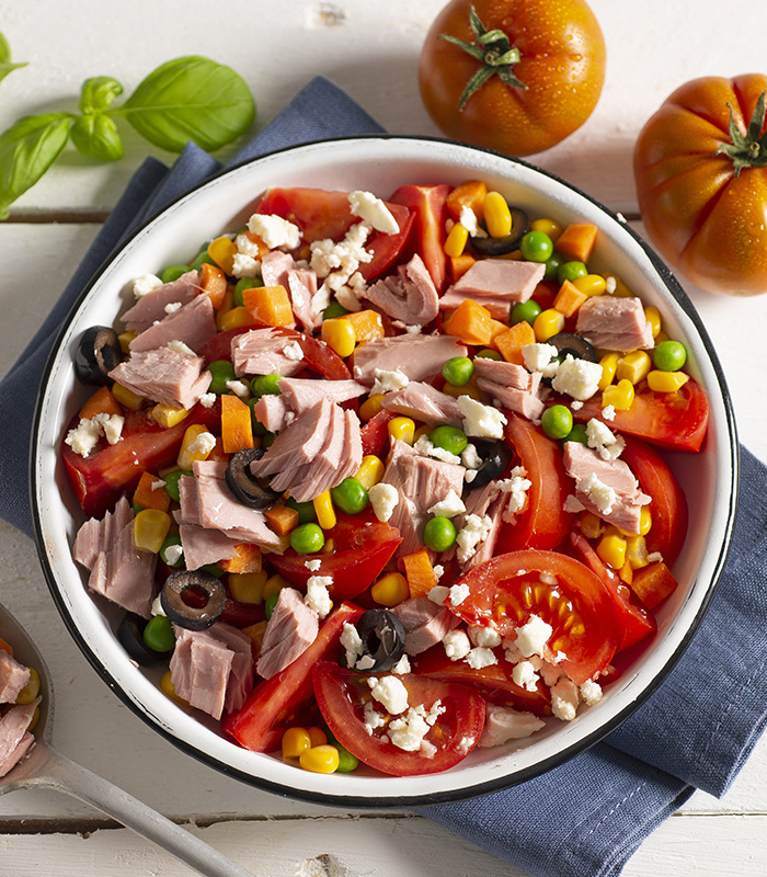 Salade rapide et savoureuse
