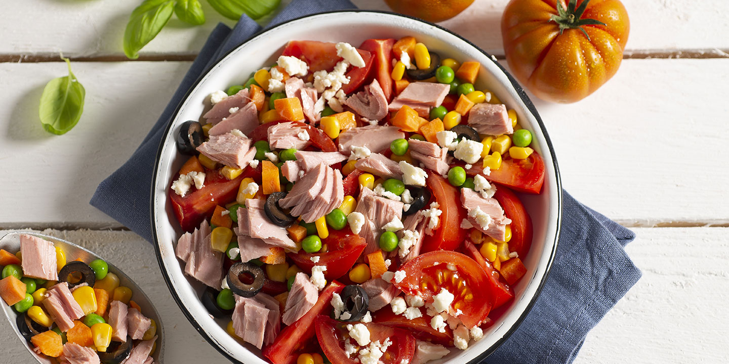 Salade rapide et savoureuse