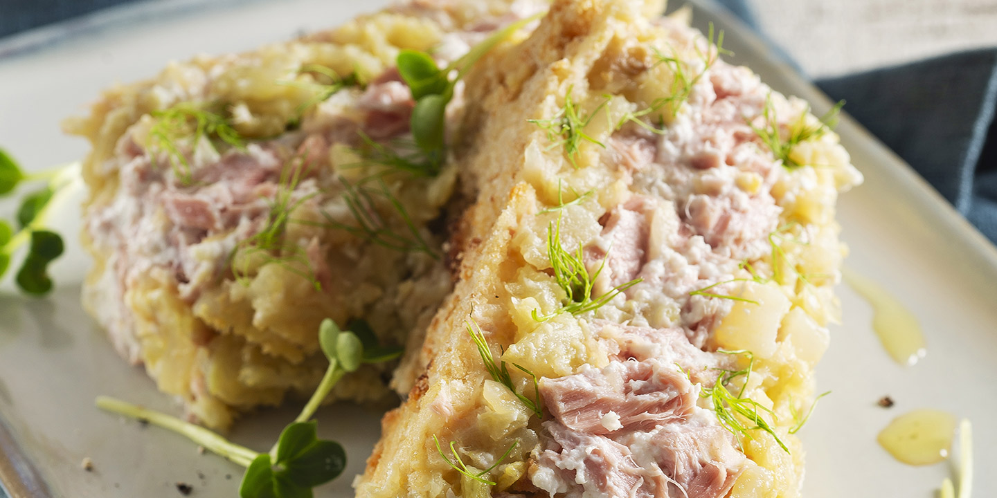 Flan de fenouil au Filod’olio de thon et au fromage ricotta
